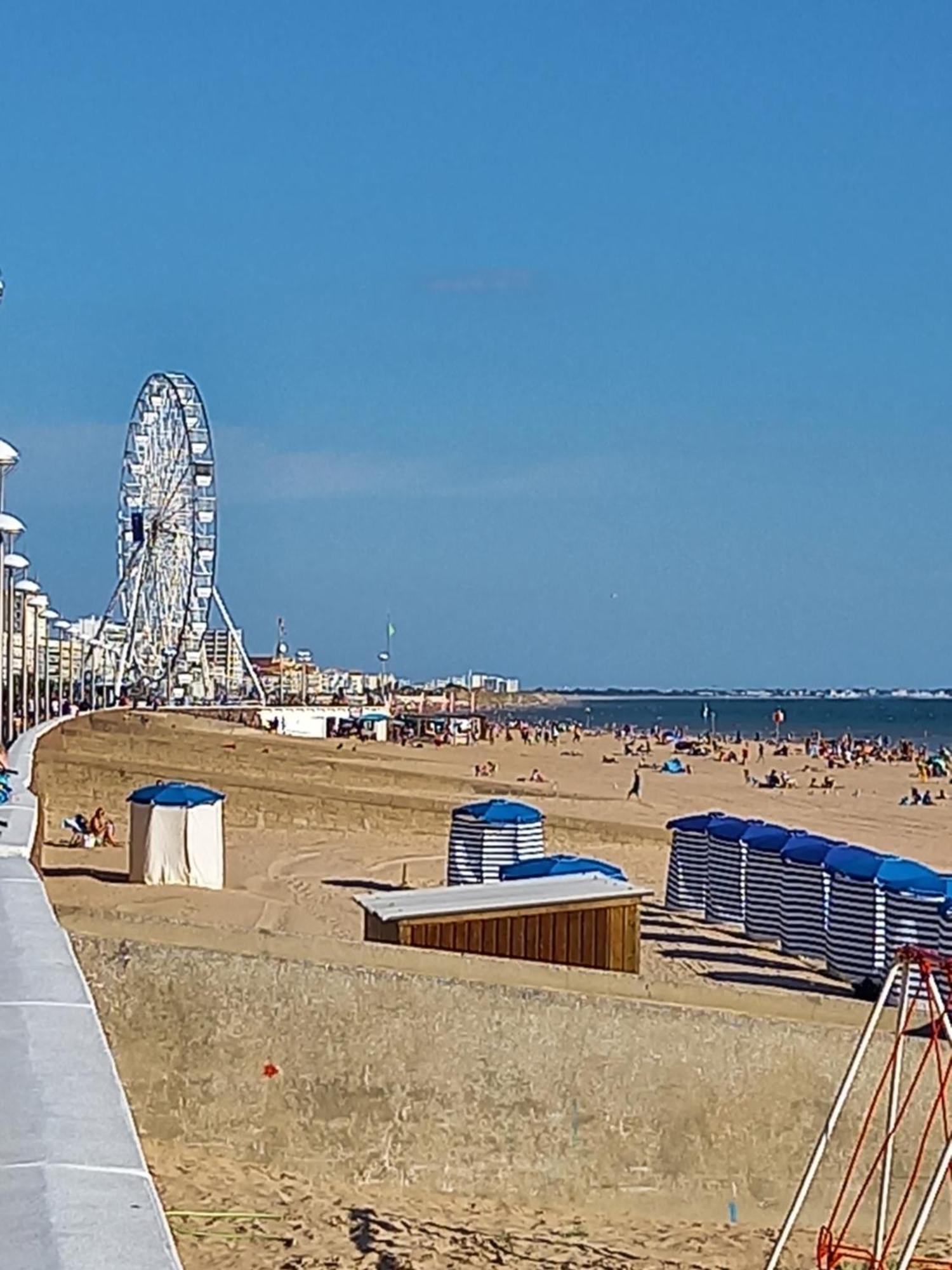 Appartement Spacieux Et Lumineux Secteur Petit Marche A 5 Min A Pied De La Plage Saint-Jean-de-Monts Dış mekan fotoğraf